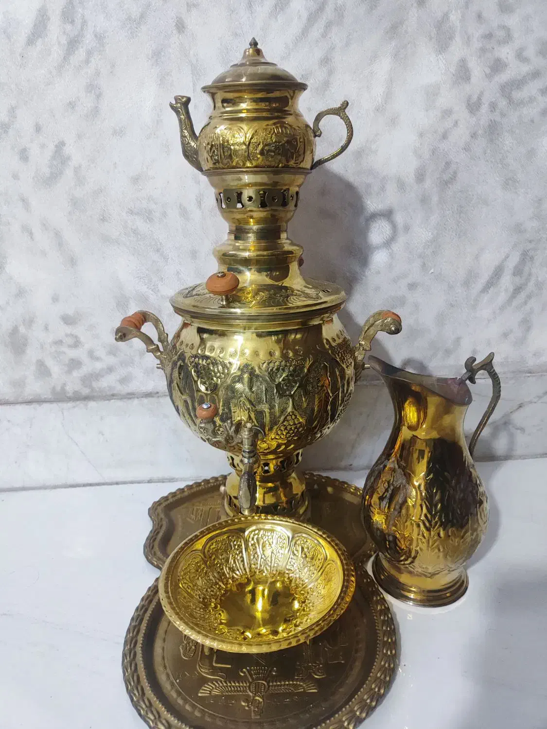 فروش سماور ذغالی نو|قوری، کتری، قهوهساز دستی|ورامین, ورامین|دیوار