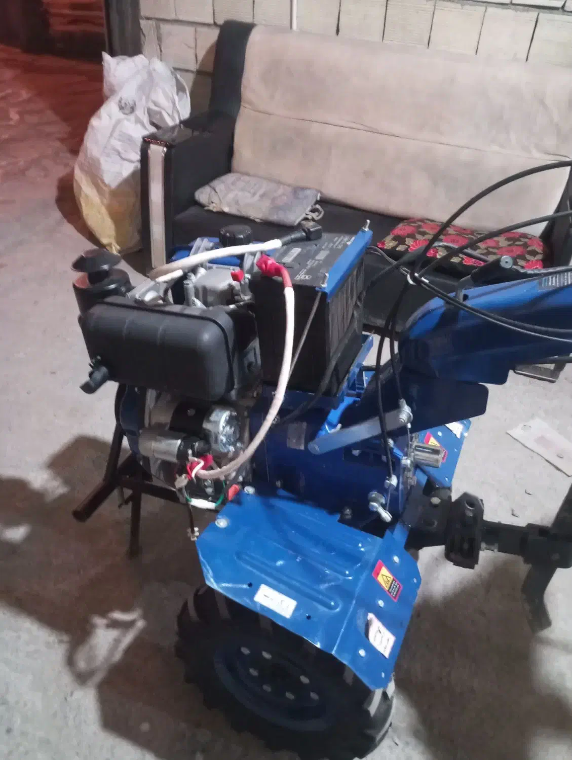 تیلر آگرو دیزل استارتی 7اسب|ماشین‌آلات صنعتی|سنندج, |دیوار