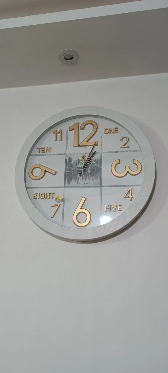 ساعت دیواری چوبی|ساعت دیواری و تزئینی|خرم‌آباد, |دیوار