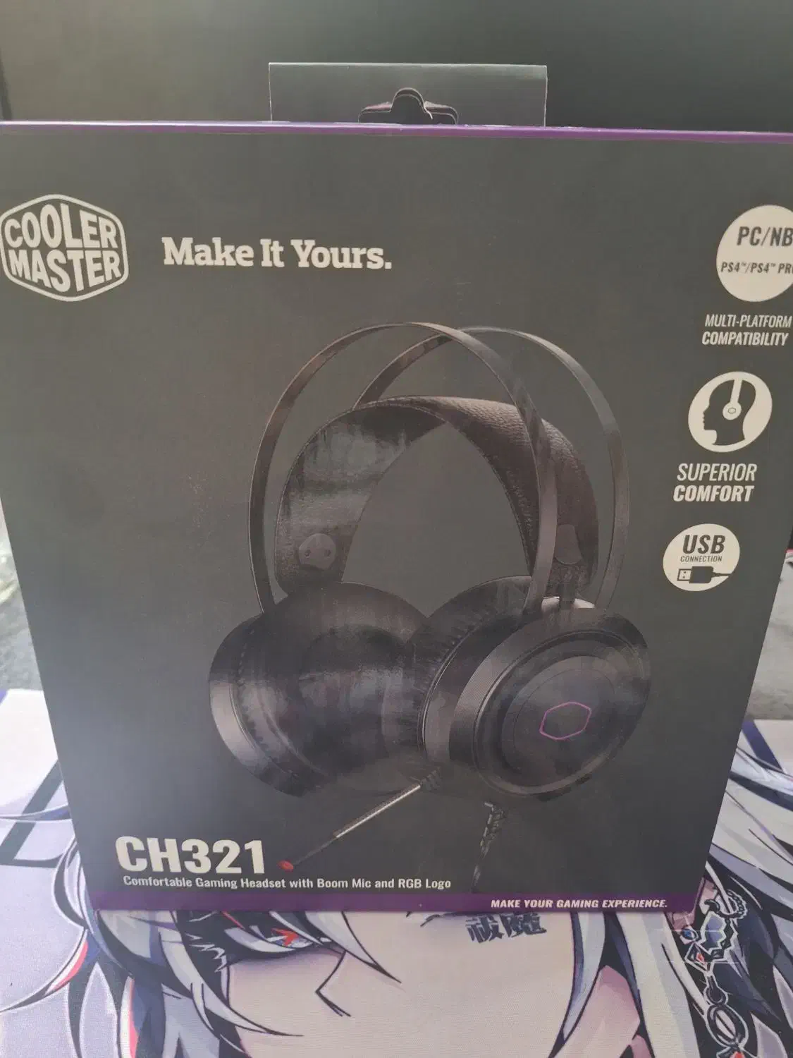 هدفون گیمینگ کولرمستر ch321|قطعات و لوازم جانبی رایانه|امیدیه, |دیوار