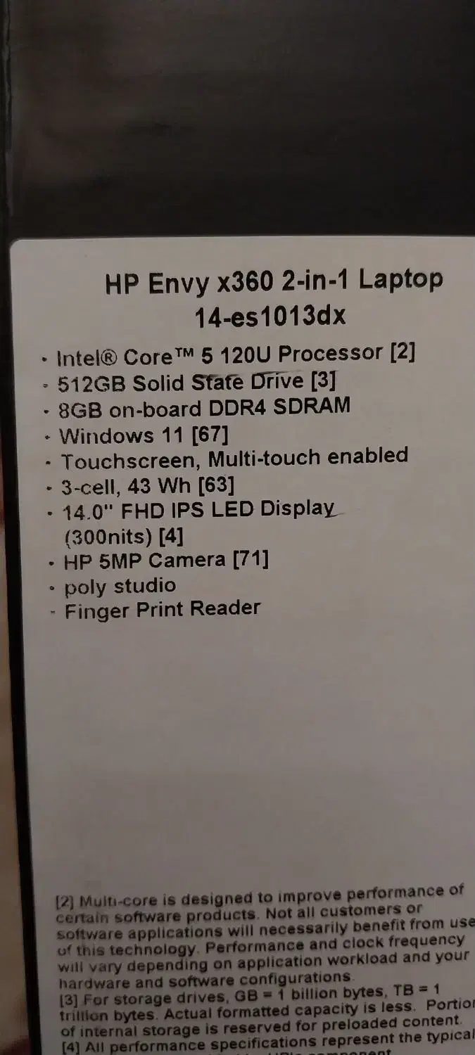 لپ تاپ hp envy x 360|رایانه همراه|همدان, |دیوار