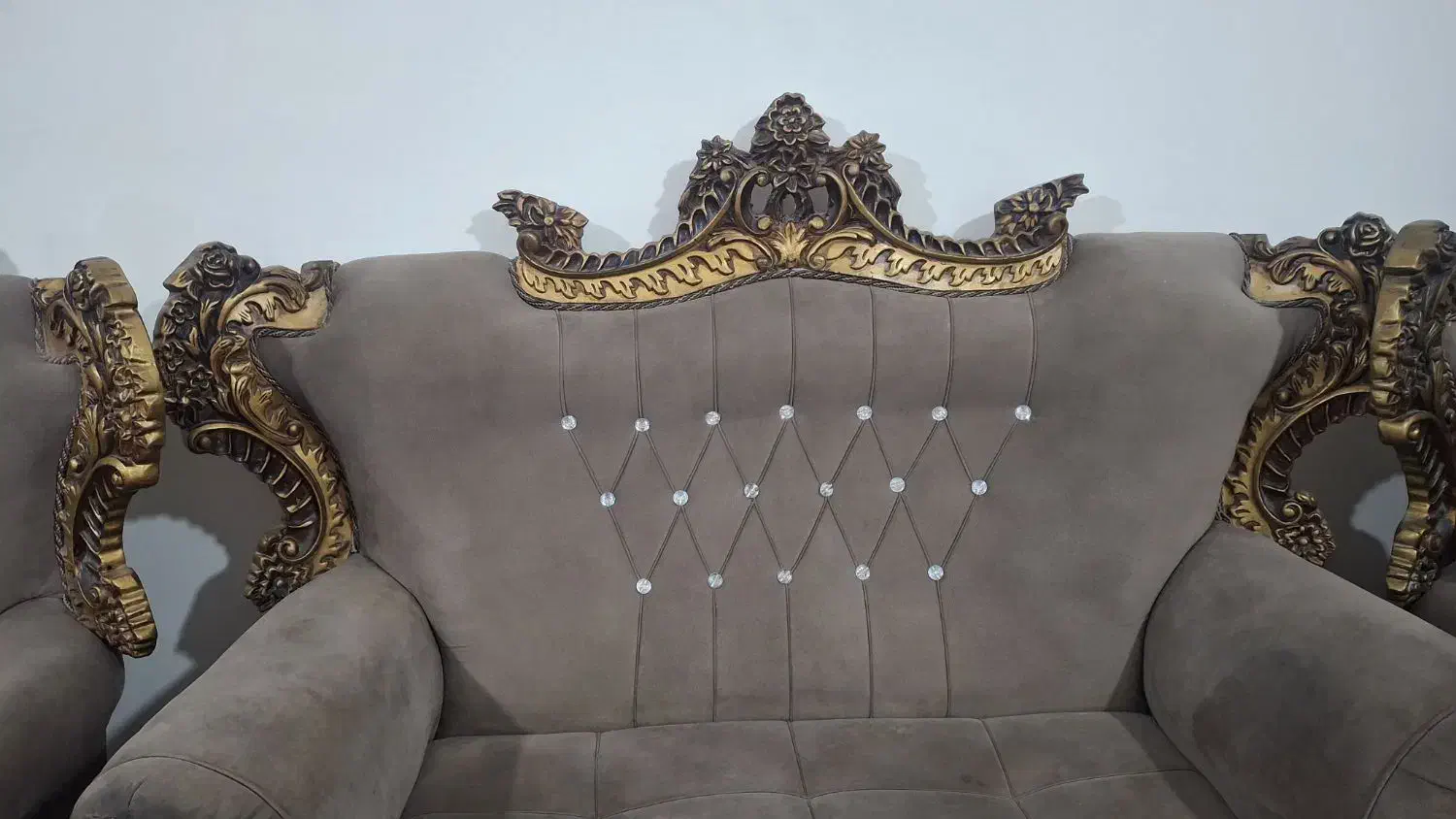 مبل سلطنتی ۹ نفره|مبلمان خانگی و میز عسلی|گرگان, |دیوار