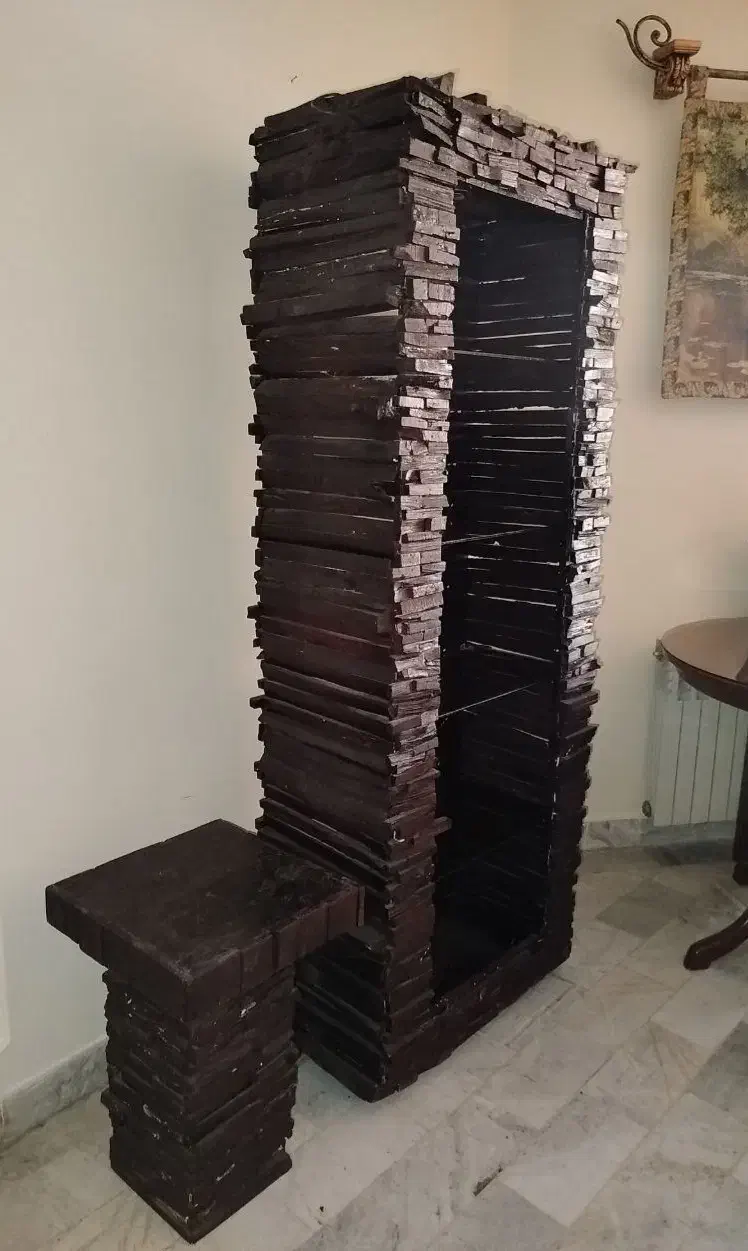 بوفه ویترین میز عسلی تمام چوب سفارشی ساز|بوفه، ویترین، کنسول|تهران, چیذر|دیوار