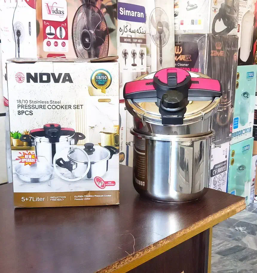 زودپزهای رو گازی تک و دوقلو تک دسته و کلیپسی|ظروف پختوپز|بروجرد, |دیوار