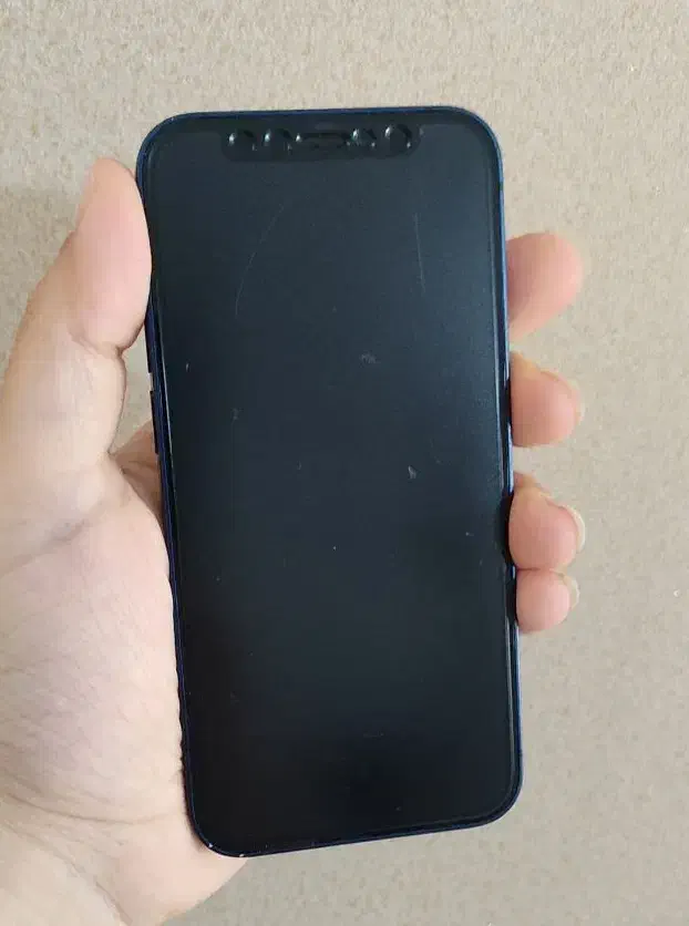 اپل iphone 12 mini آبی، با شارژر، باتری ۱۰۰|موبایل|تهران, دانشگاه شریف|دیوار