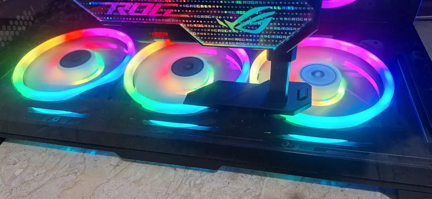 ۲ پک فن کیس برند ترمالتیک به فروش میرسد rgb|قطعات و لوازم جانبی رایانه|تهران, فردوس|دیوار