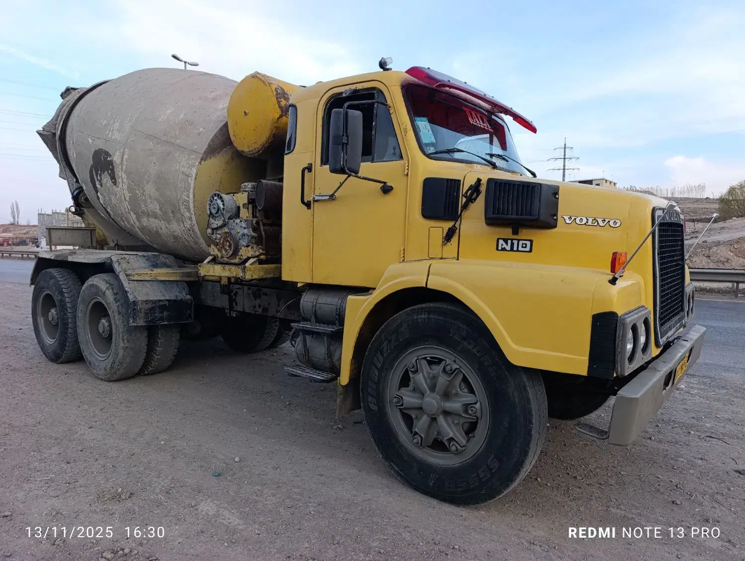 ولوو  میکسر منتاژ خارج عراقی مدل  ۶۱|خودرو سنگین|اردبیل, |دیوار