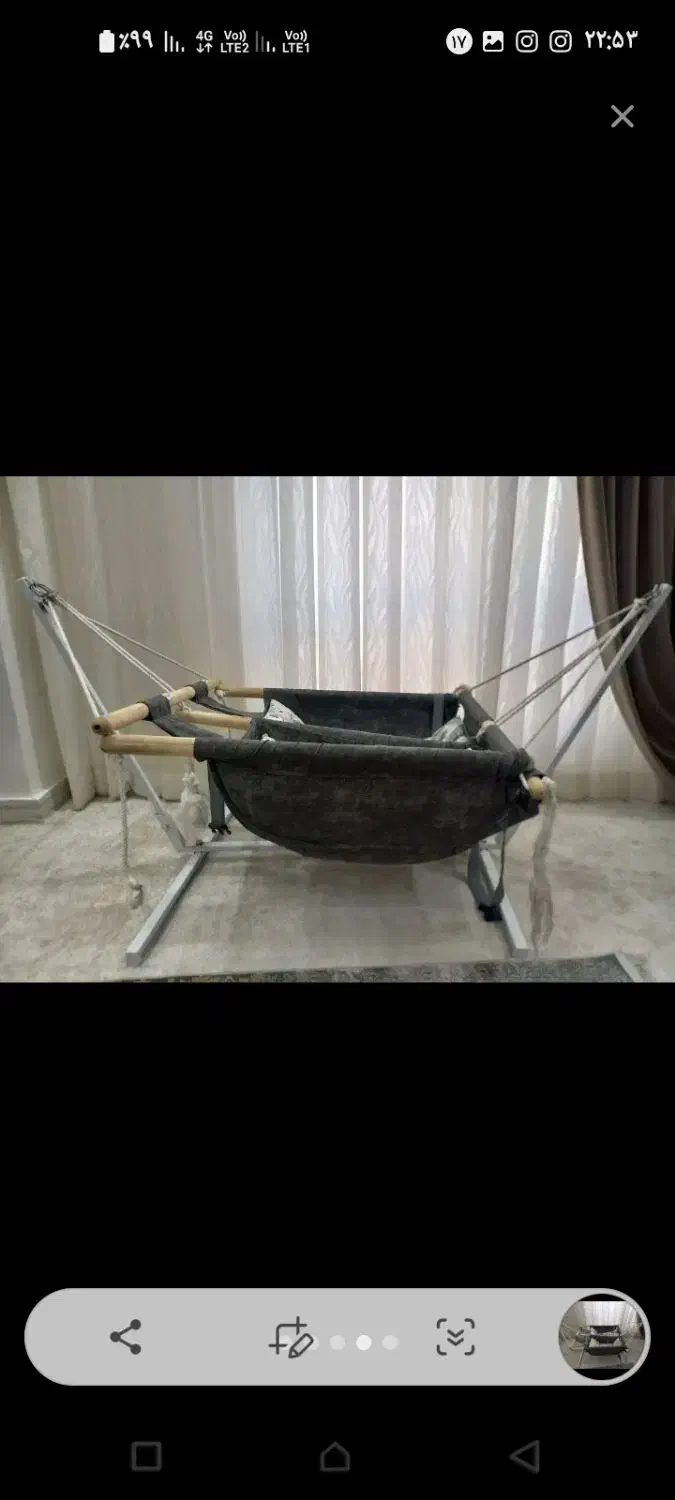 گهواره دوقلودرحدنو|تخت و سرویس خواب|محمدشهر, محمدشهر|دیوار