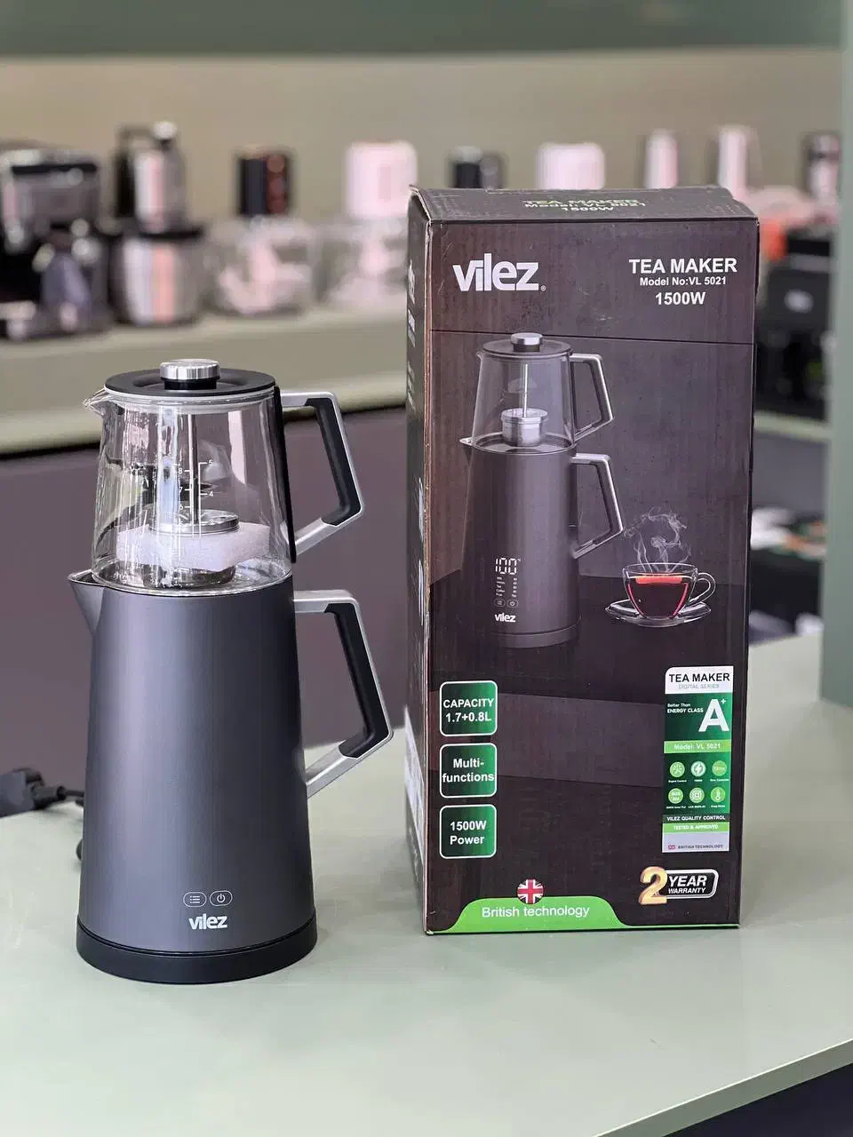 چای ساز vilez 5021|سماور، چای‌ساز، قهوه‌ساز|بانه, |دیوار