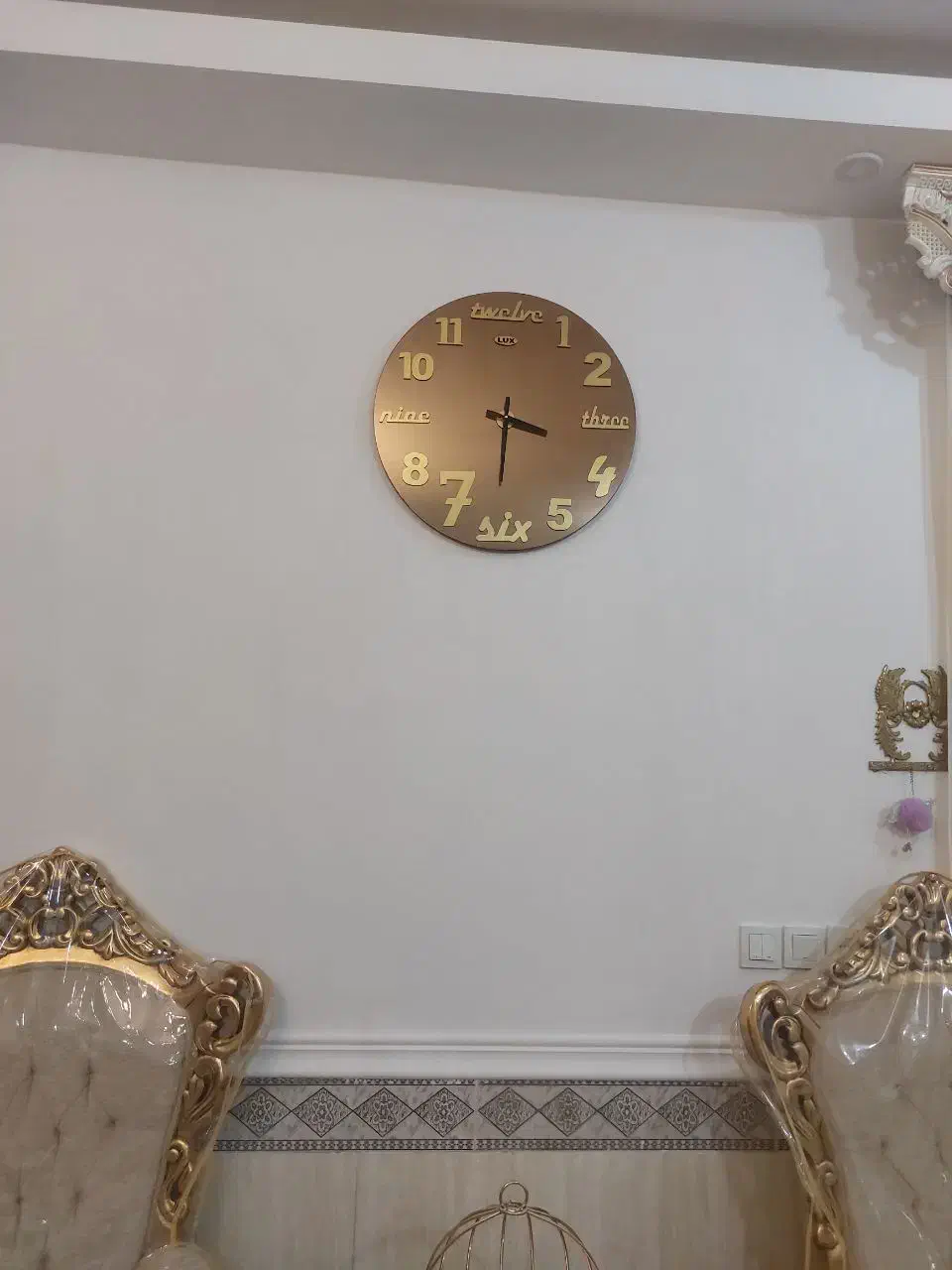 تابلو ون یکاد، ساعت آینه ای و آینه دکوراتیو|ساعت دیواری و تزئینی|زابل, |دیوار