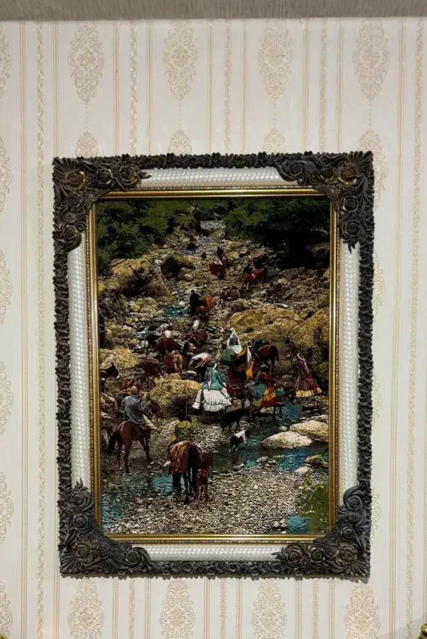 تابلو فرش|تابلو، نقاشی، عکس|گنبد کاووس, |دیوار