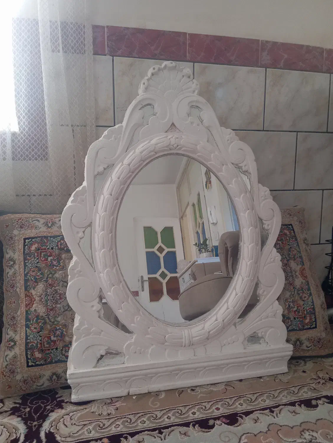 آینه گچی|آینه|تربت‌حیدریه, بازار|دیوار