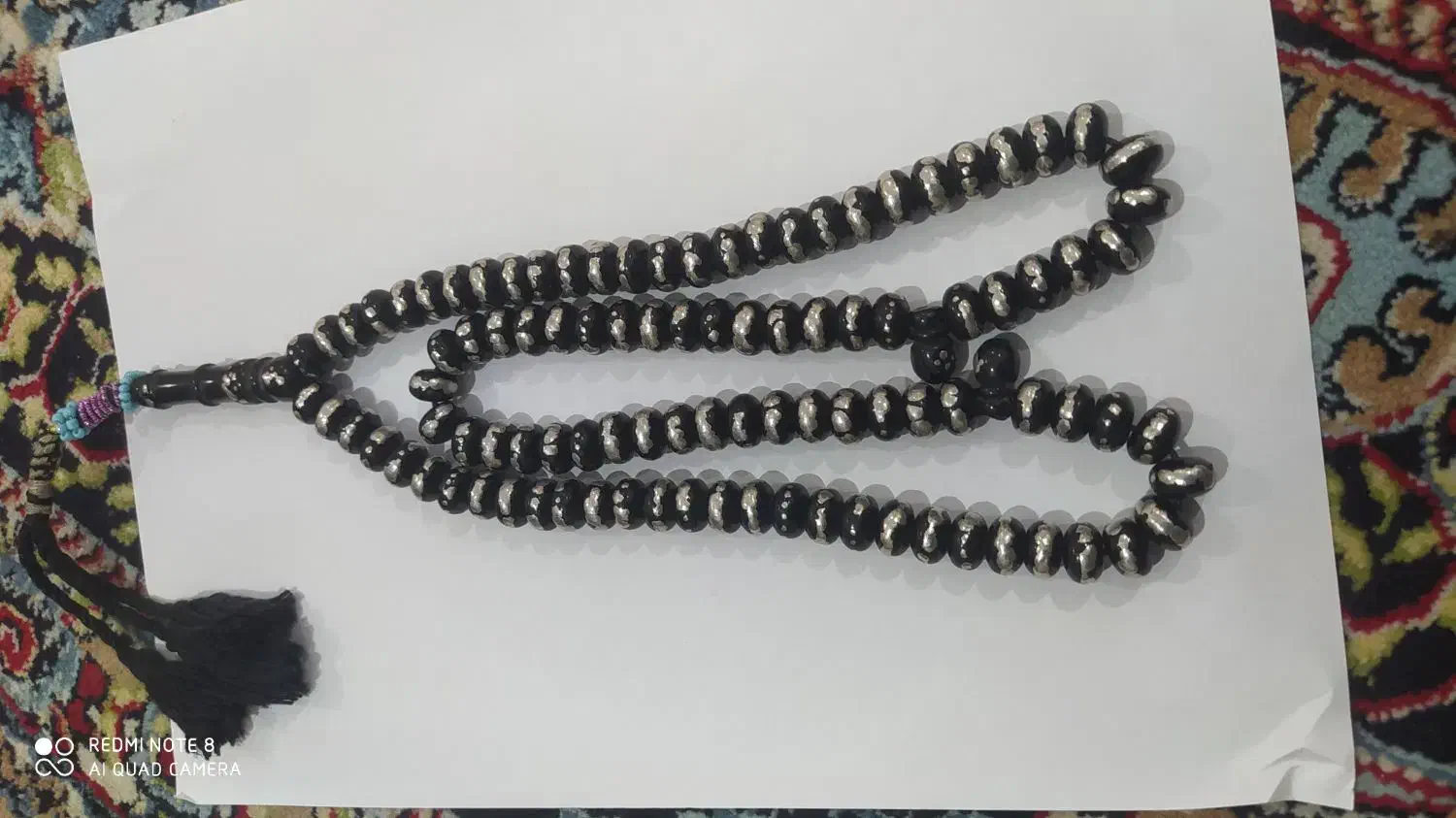 تسبیح قدیمی زیبا|کلکسیون اشیاء عتیقه|بهبهان, |دیوار