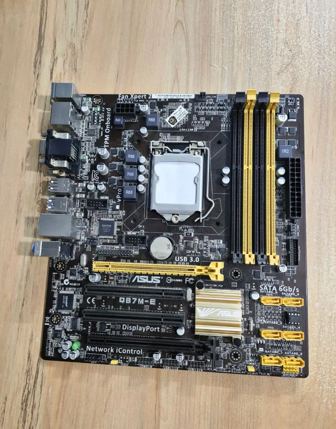 مادربرد DDR3 q87m-e|قطعات و لوازم جانبی رایانه|قائم‌شهر, |دیوار