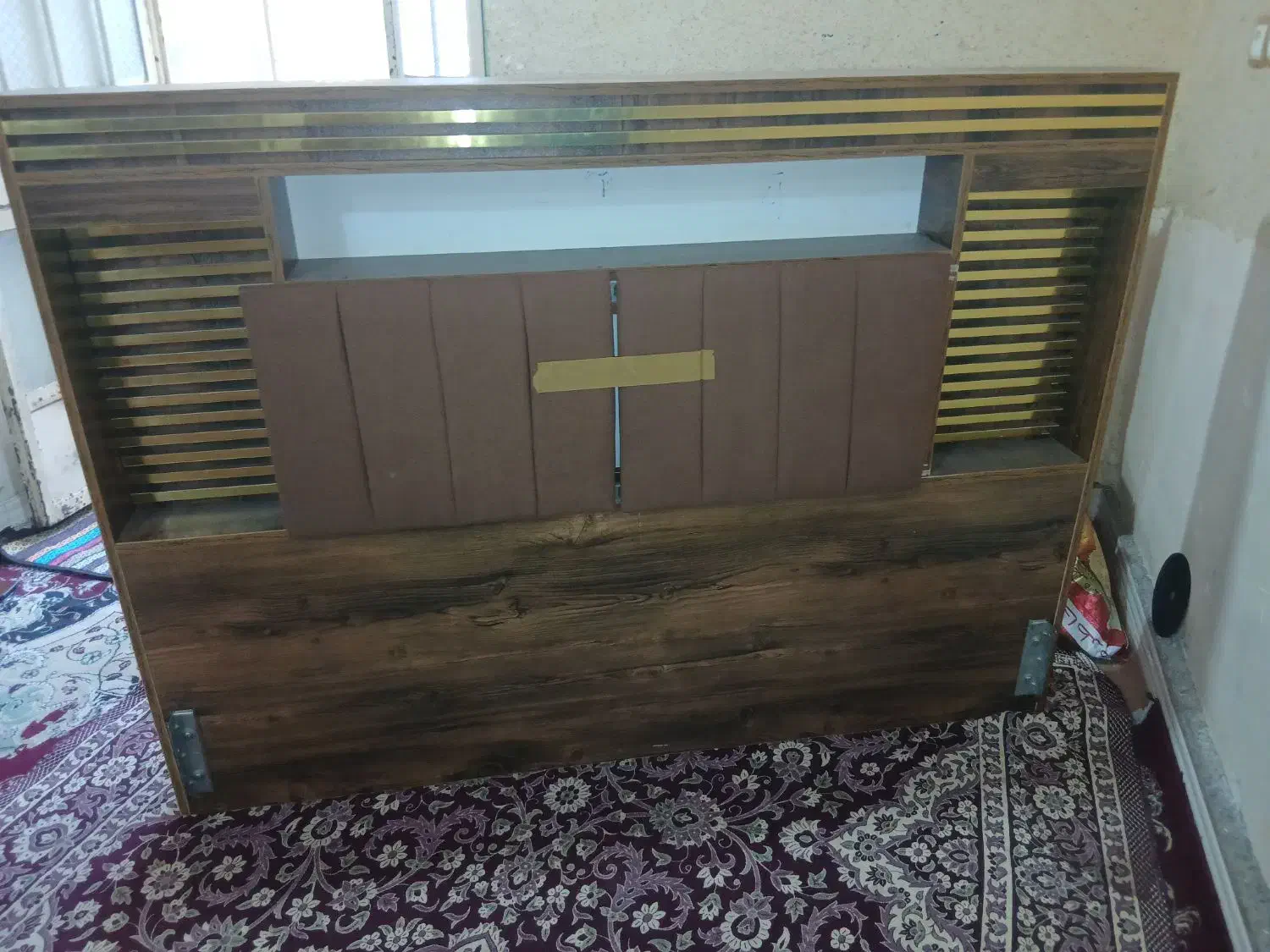 تخت خواب دو نفره نو|تخت و سرویس خواب|اهواز, منبع اب|دیوار