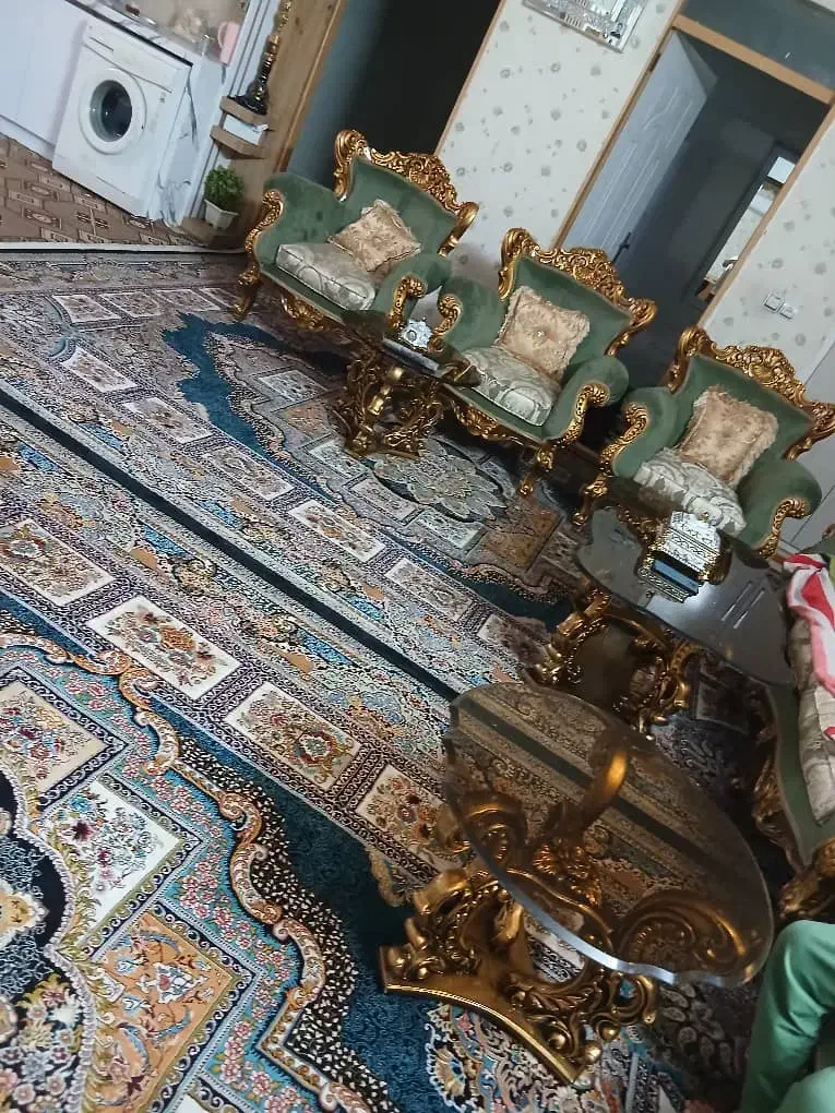 یکدست مبلمان نیمه سلطنتی نونو|مبلمان خانگی و میز عسلی|خرم‌آباد, |دیوار