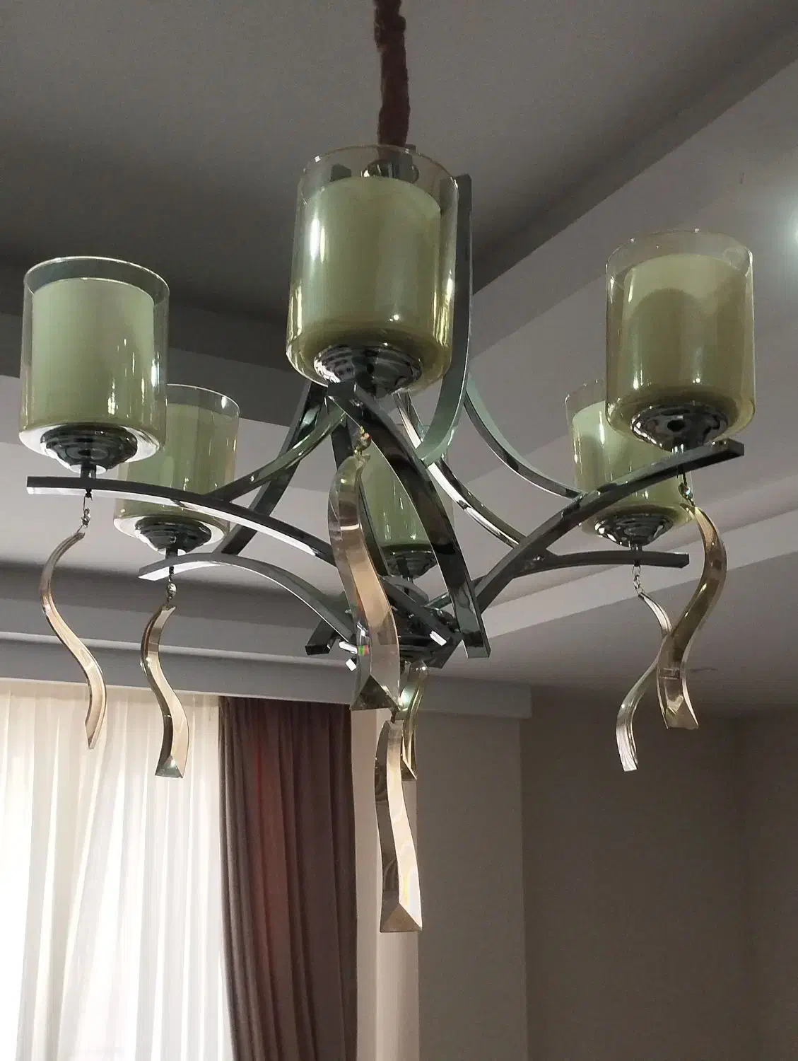 لوستر ۶ شاخه|لوستر و چراغ آویز|فردیس, قریشی|دیوار