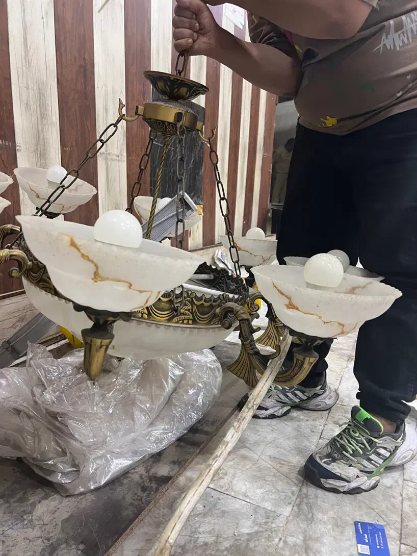 لوسترفروشی.تابلو سردر|لوستر و چراغ آویز|مشهد, توس (بلوار توس)|دیوار