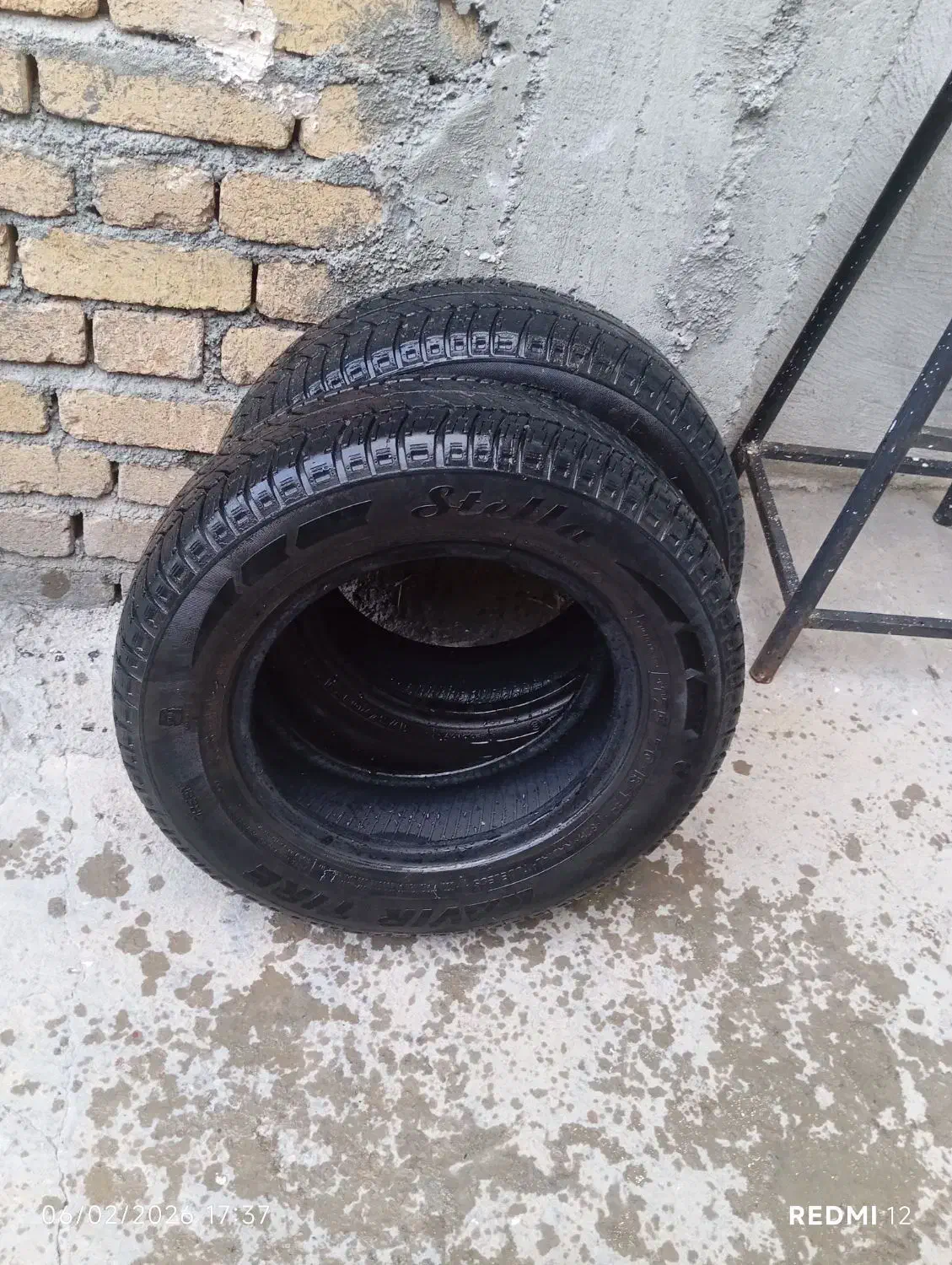 لاستیک 13 کویر|قطعات یدکی و لوازم جانبی|دهگلان, |دیوار