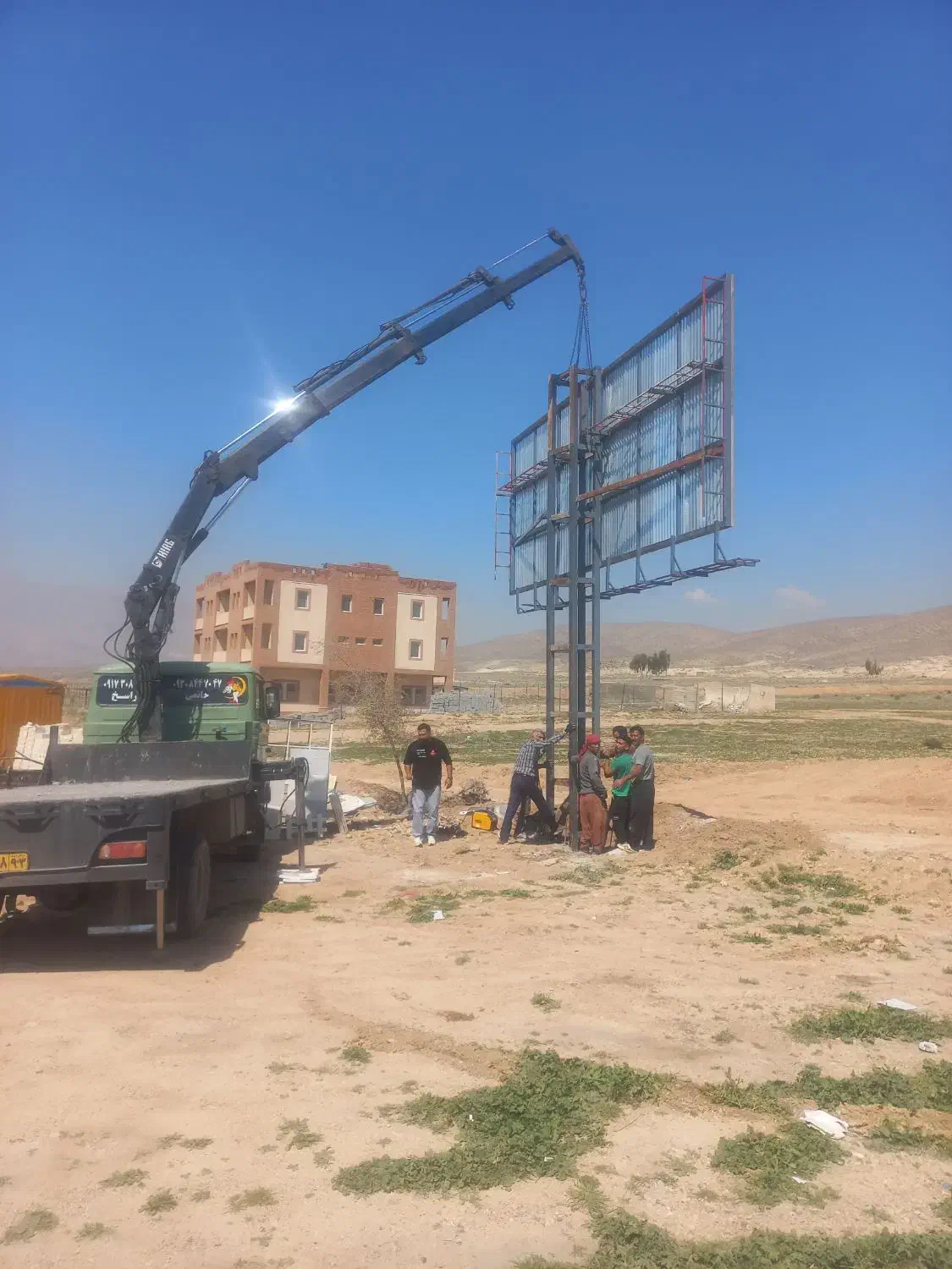 جرثقیل بوم بلند|خدمات حمل و نقل|شیراز, دارالرحمه|دیوار