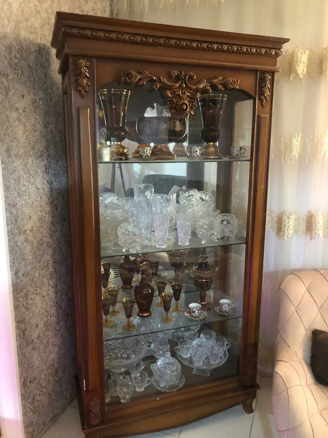 آینه شمعدان و بوفه|بوفه، ویترین، کنسول|قزوین, |دیوار