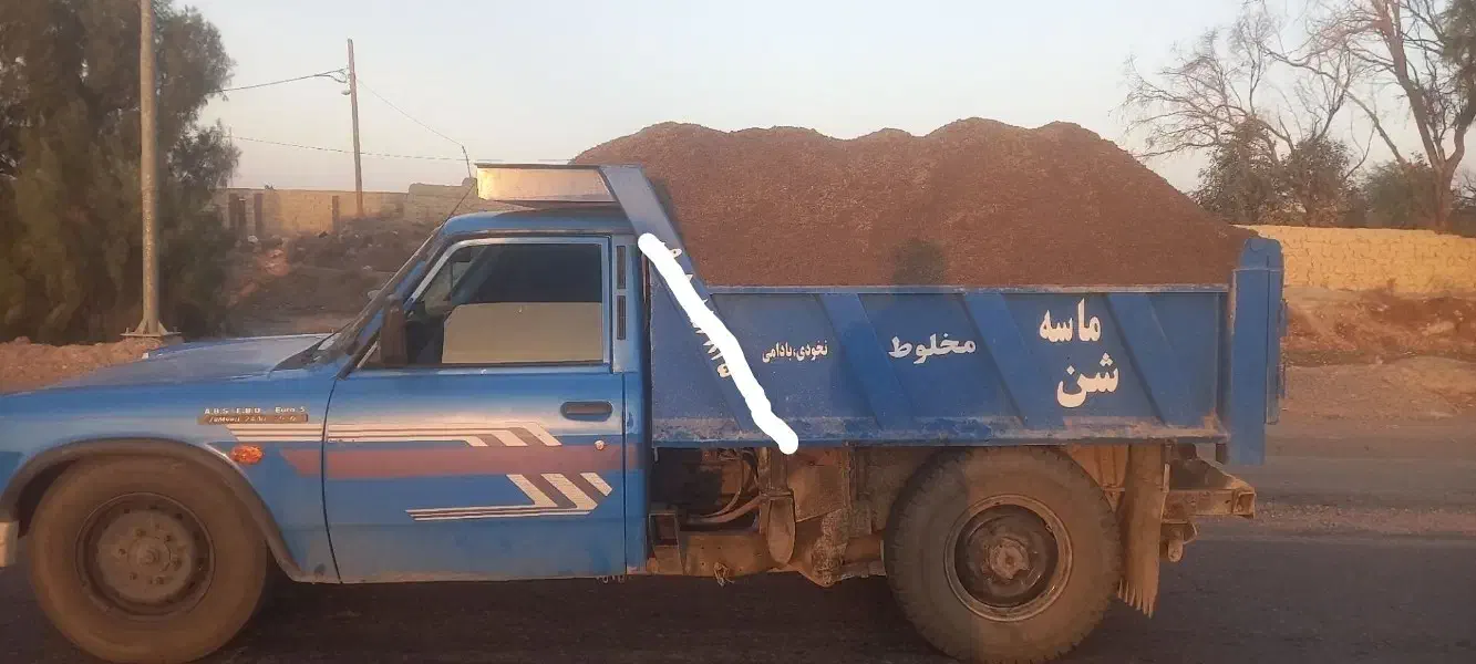 حمل شن شسته نخودی بادامی خاک مل ریگ نخاله ساختمان|خدمات حمل و نقل|زابل, |دیوار