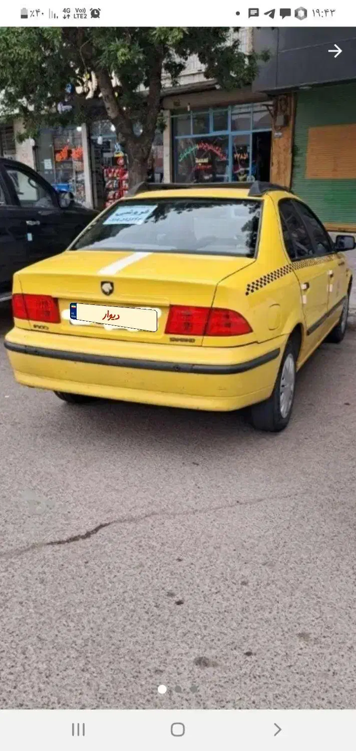 تاکسی داخل شهر|خودرو سواری و وانت|ابهر, |دیوار