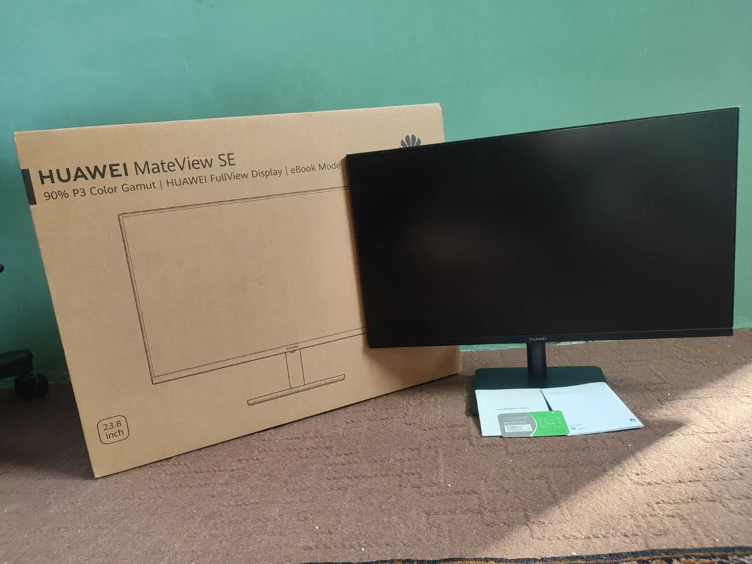 مانیتور ۲۴ اینچ هواوی|قطعات و لوازم جانبی رایانه|مشهد, عیدگاه|دیوار