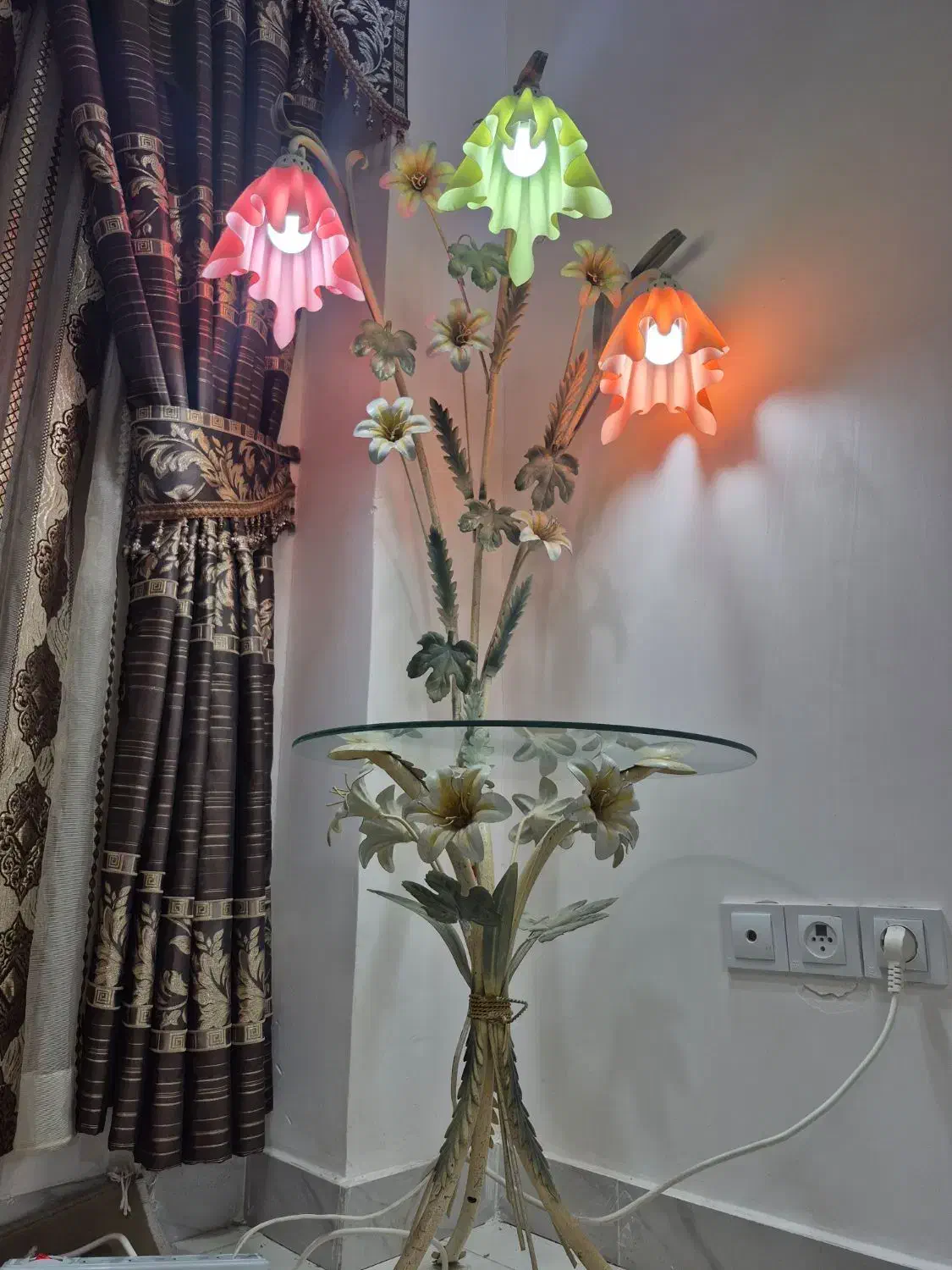 آباژور تزئینی|چراغ خواب و آباژور|رشت, کوی جام جم|دیوار