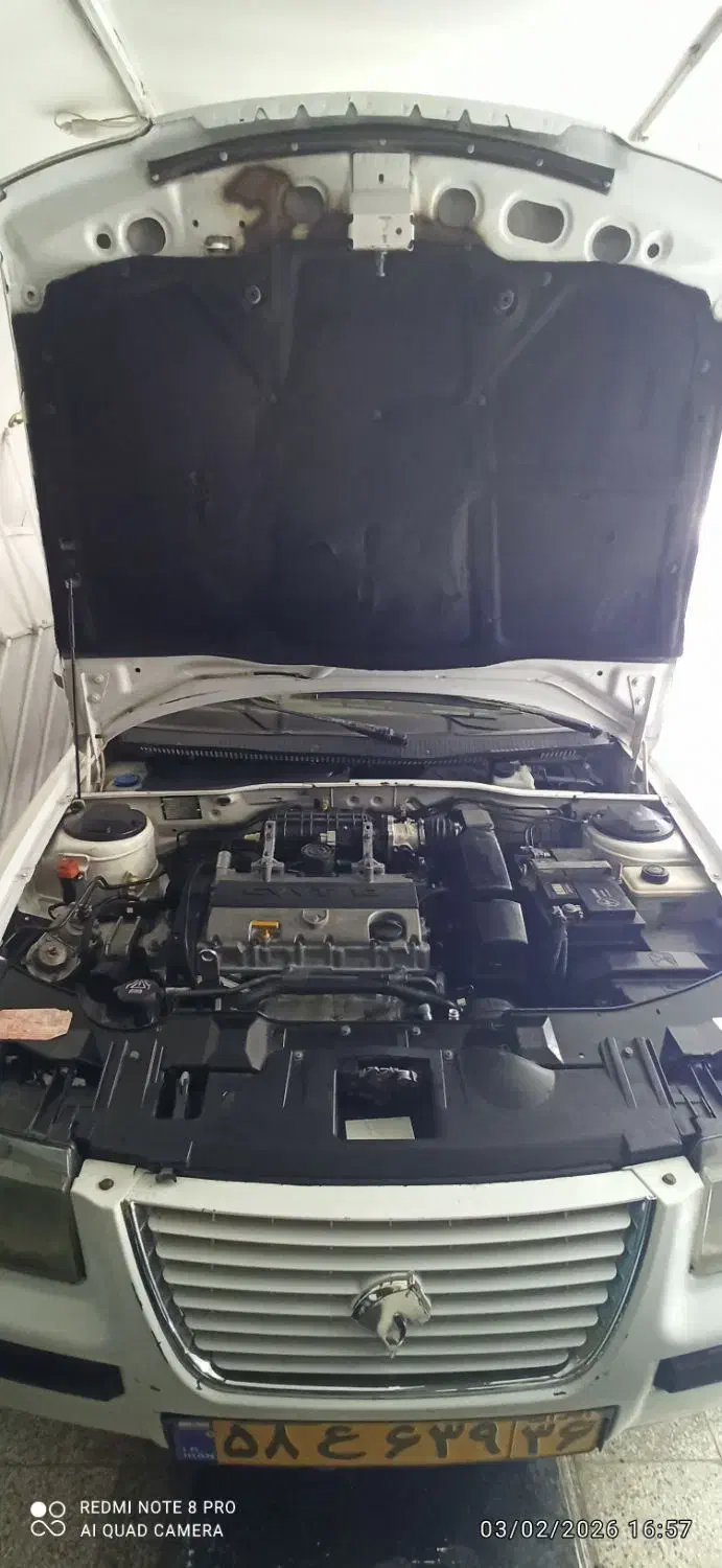 سمند 96 پلاک عمومی|خودرو سواری و وانت|مشهد, کوه سنگی|دیوار