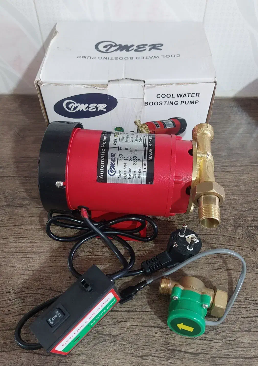 پمپ آبگرمکن 260 وات ایمر مدل W15G-18|آبگرمکن، پکیج، شوفاژ|بومهن, |دیوار