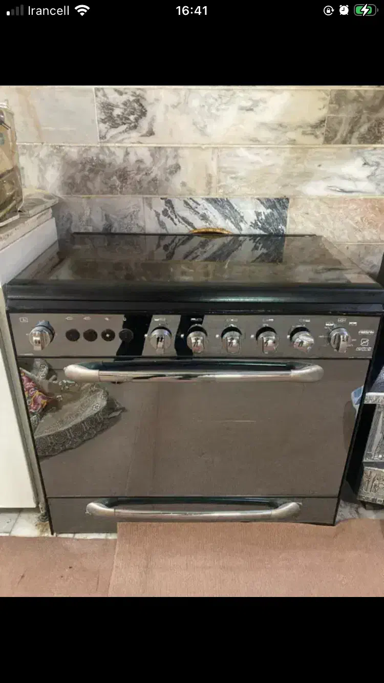 اجاق گاز پنج شعله فر دار|اجاق گاز و لوازم برقی پختوپز|گلپایگان, |دیوار