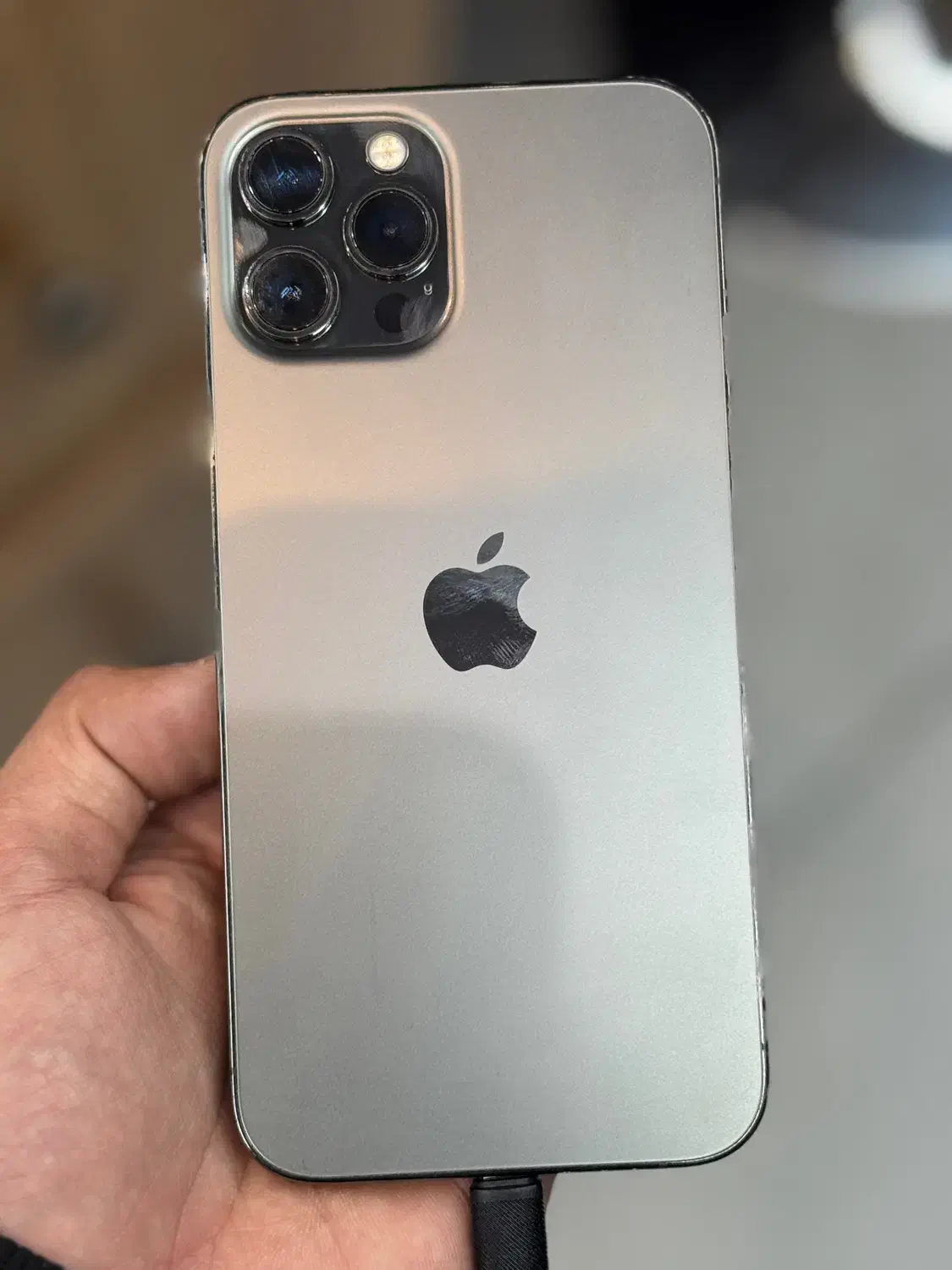 آیفون 12 پرومکس مشکی|موبایل|بروجرد, |دیوار