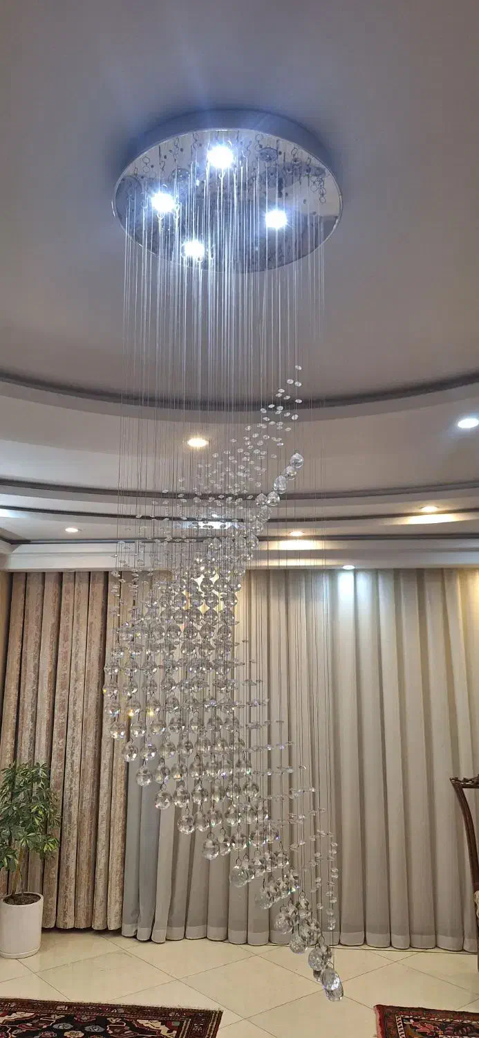 لوستر کریستالی|لوستر و چراغ آویز|پاکدشت, پاکدشت (مامازند)|دیوار