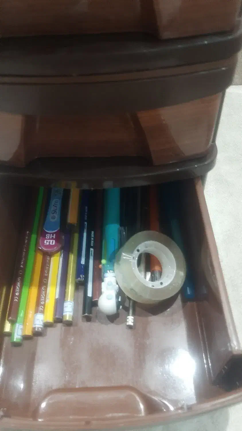 کشو رومیزی|ظروف نگهدارنده، پلاستیکی، یکبارمصرف|اصفهان, بهاران|دیوار