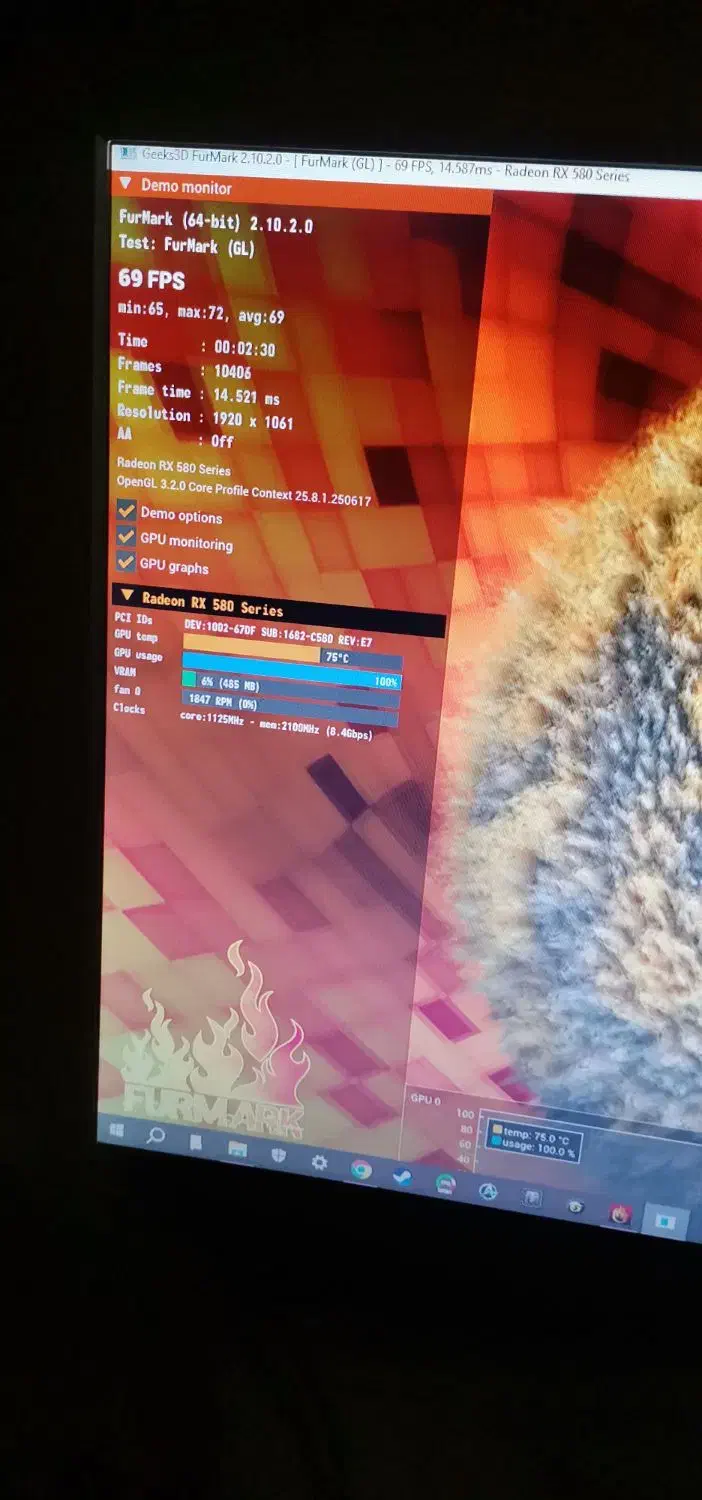 کیس گیمینگ rx580|رایانه رومیزی|اندیشه, شهرک المهدی|دیوار