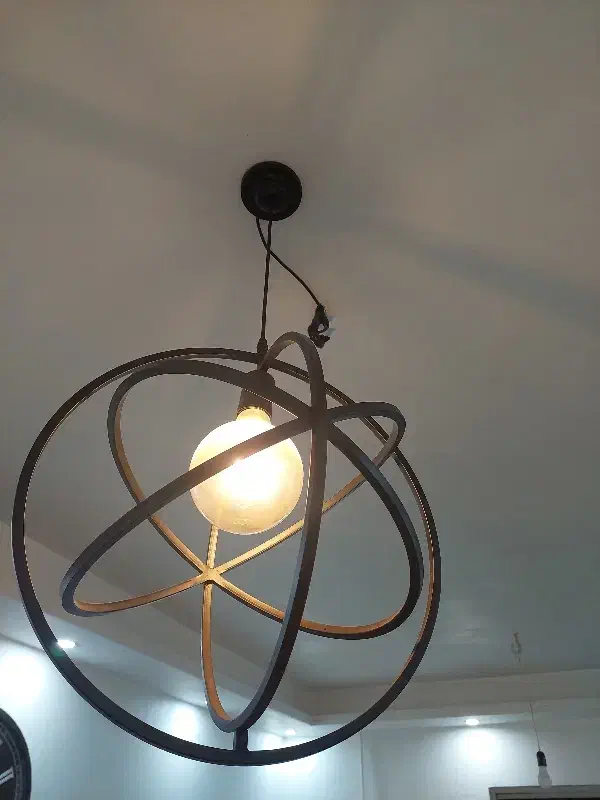 لوستر مشکی|لوستر و چراغ آویز|گرگان, |دیوار