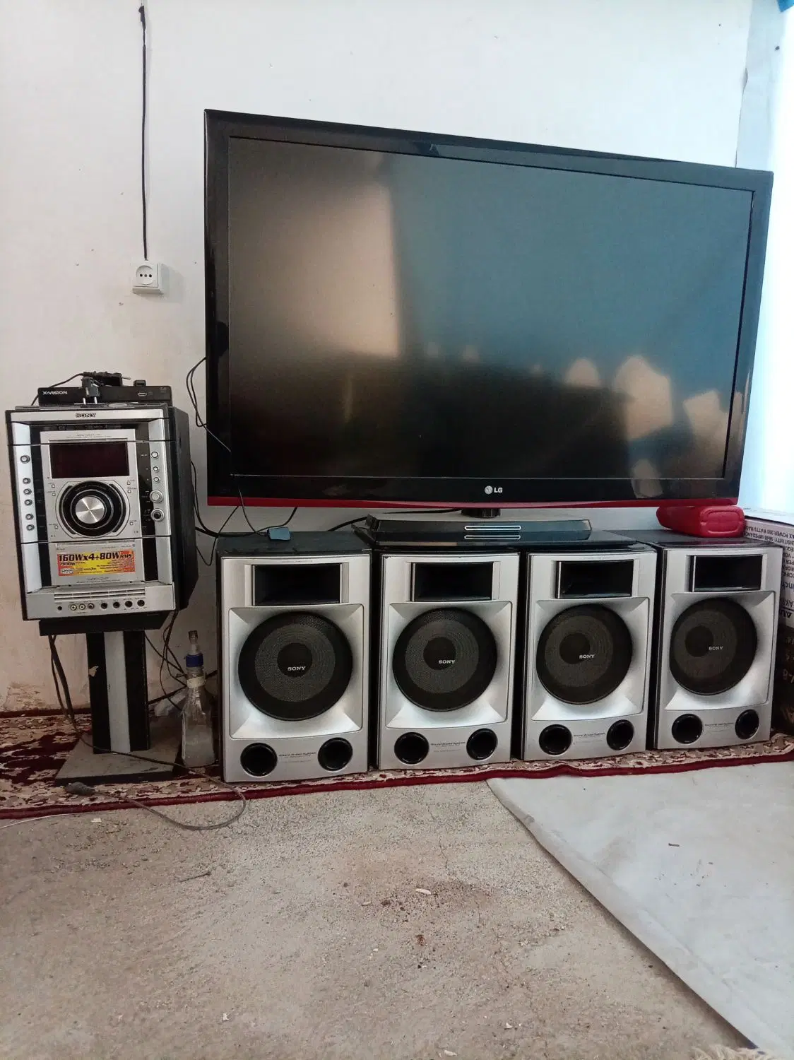 sonygn111d 7900W|سیستم صوتی خانگی|نیشابور, بلوار گلها|دیوار