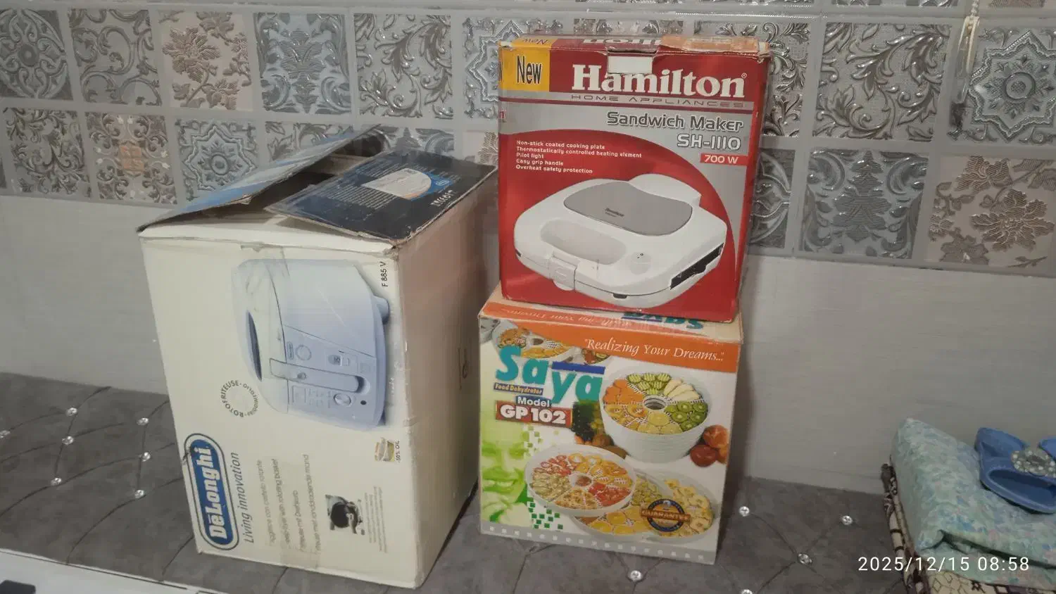 ساندویچ ساز و سیب زمینی سرخ کن و میوه خشک کن|اجاق گاز و لوازم برقی پخت‌وپز|قوچان, |دیوار