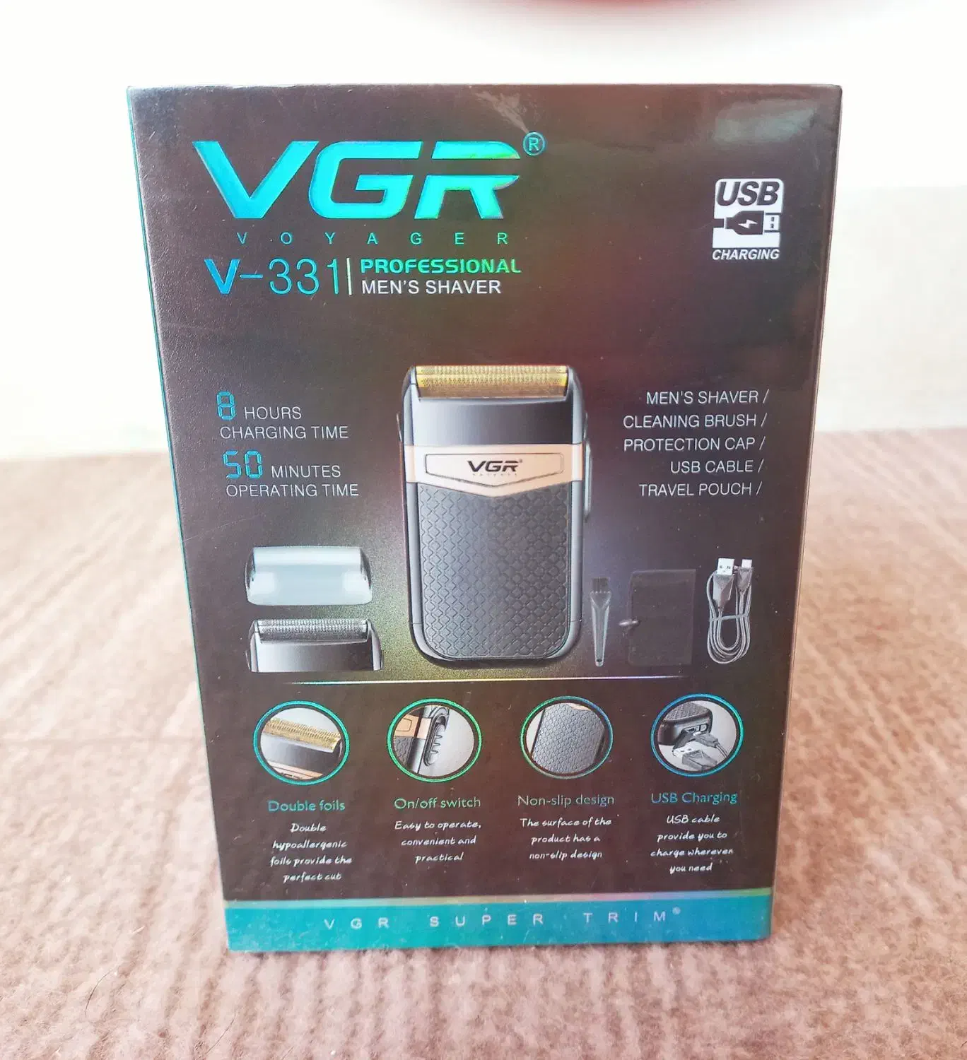 ماشین اصلاح موی صورت VGR مدل 331|آرایشی، بهداشتی، درمانی|اصفهان, کوی امیریه|دیوار