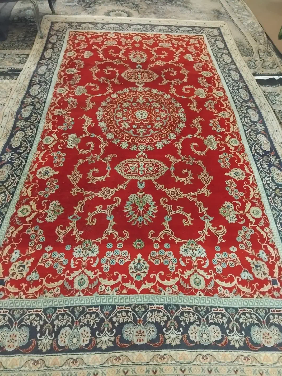 فرش ۹ متری دستباف|فرش|اصفهان, شهشهان|دیوار