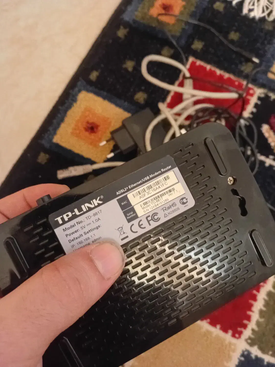 مودم نو نو نو با کلیه لوازم|مودم و تجهیزات شبکه|تهران, والفجر (افسریه)|دیوار