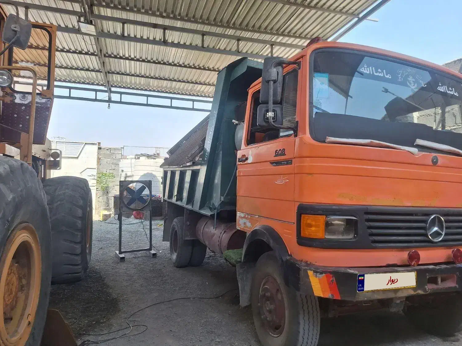خاور کمپرسی ۶۰۸مدل ۸۹|خودرو سنگین|رودان, |دیوار