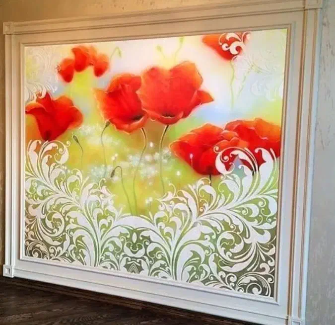 گچبری پتینه کاری نقاشی دیواری میکروسمنت بازسازی|خدمات پیشه و مهارت|کیش, |دیوار