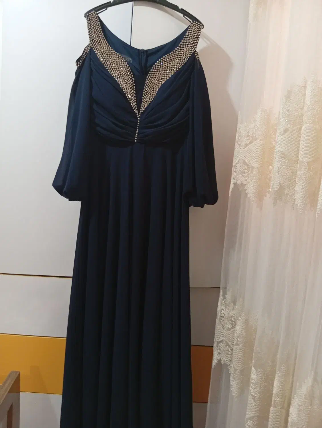 لباس مجلسی شیک سرمه ایی|لباس|فردیس, شهرک ارم|دیوار