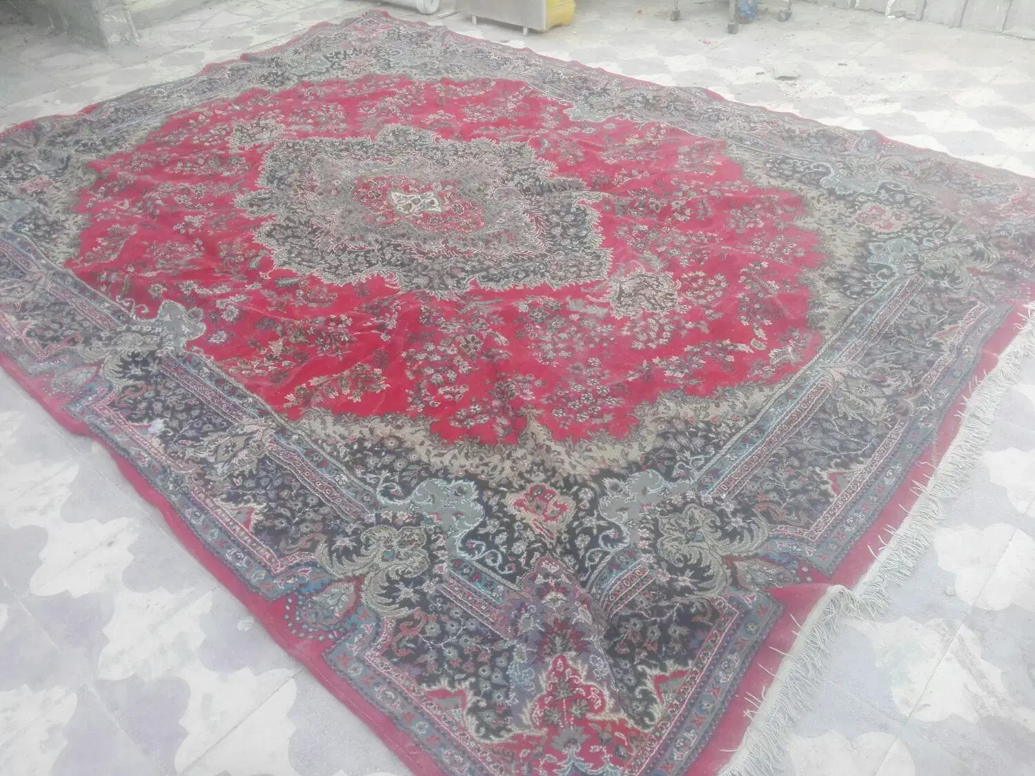 فرش 12متری ماشینی|فرش|جهرم, |دیوار