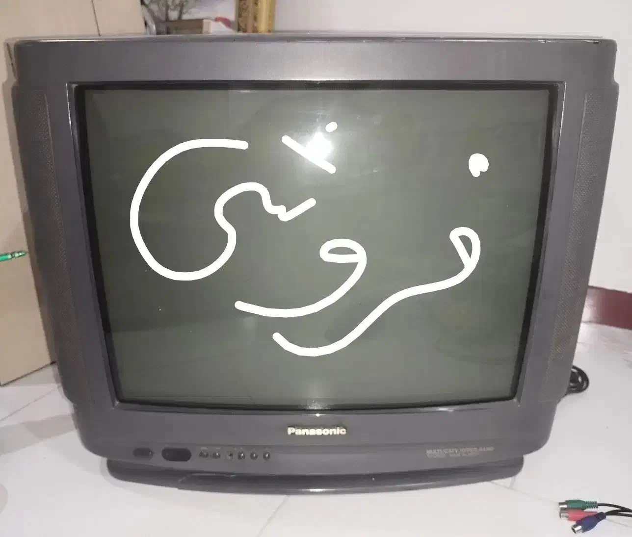 تلویزیون ۲۱اینچ ژاپن|تلویزیون و پروژکتور|زنجان, |دیوار