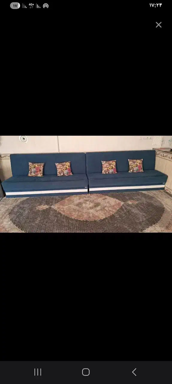 مبل تختخواب شو۸نفره|مبلمان خانگی و میز عسلی|بیرجند, |دیوار