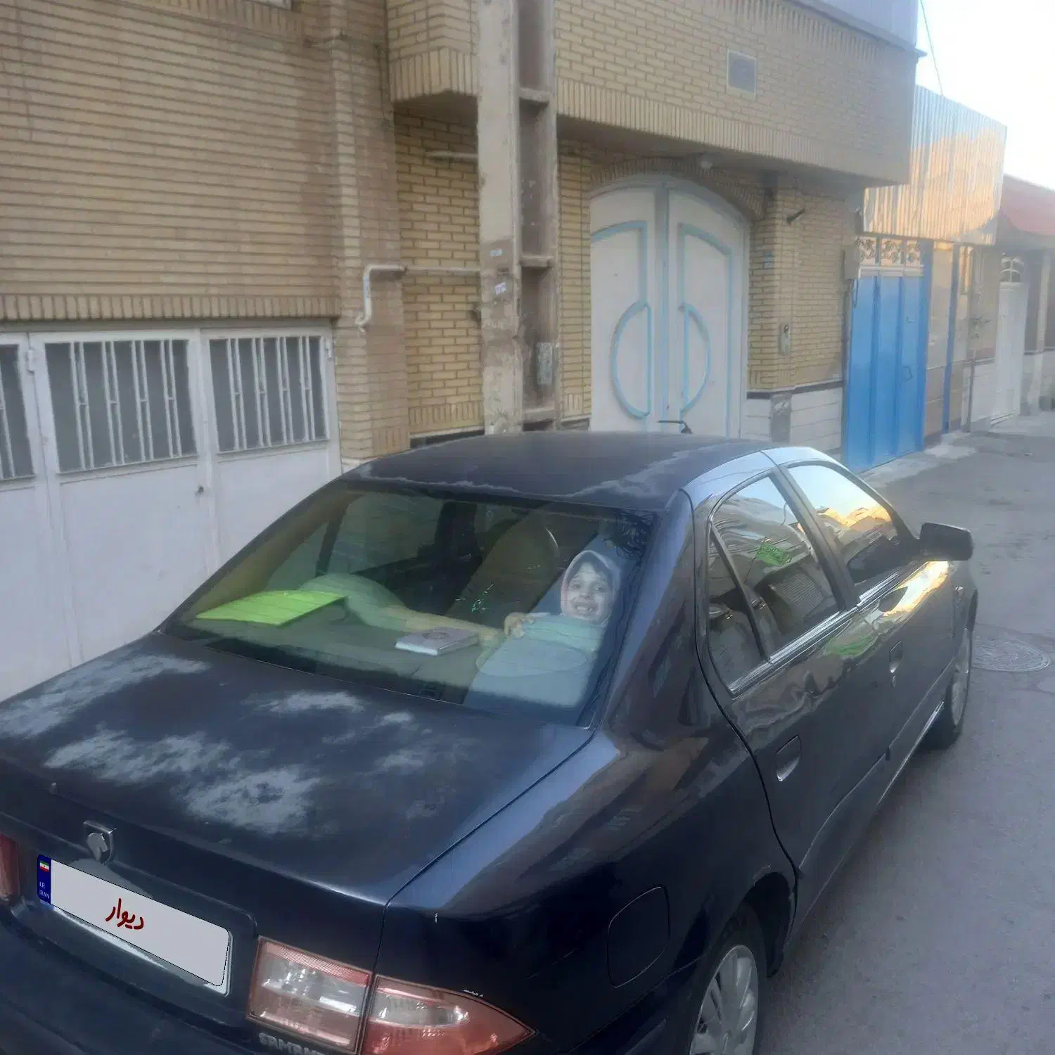 سمندef7مدل۹۱|خودرو سواری و وانت|قم, چهل درخت‎|دیوار