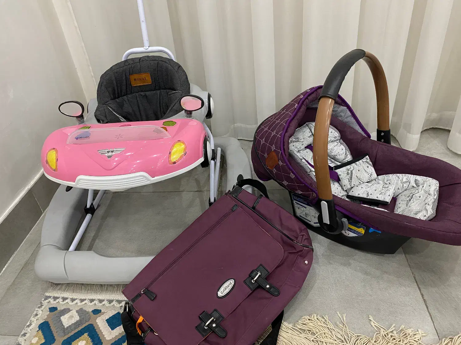 رورک و کریر ساک نوزادی|اسباب و اثاث بچه|ری, دیلمان|دیوار